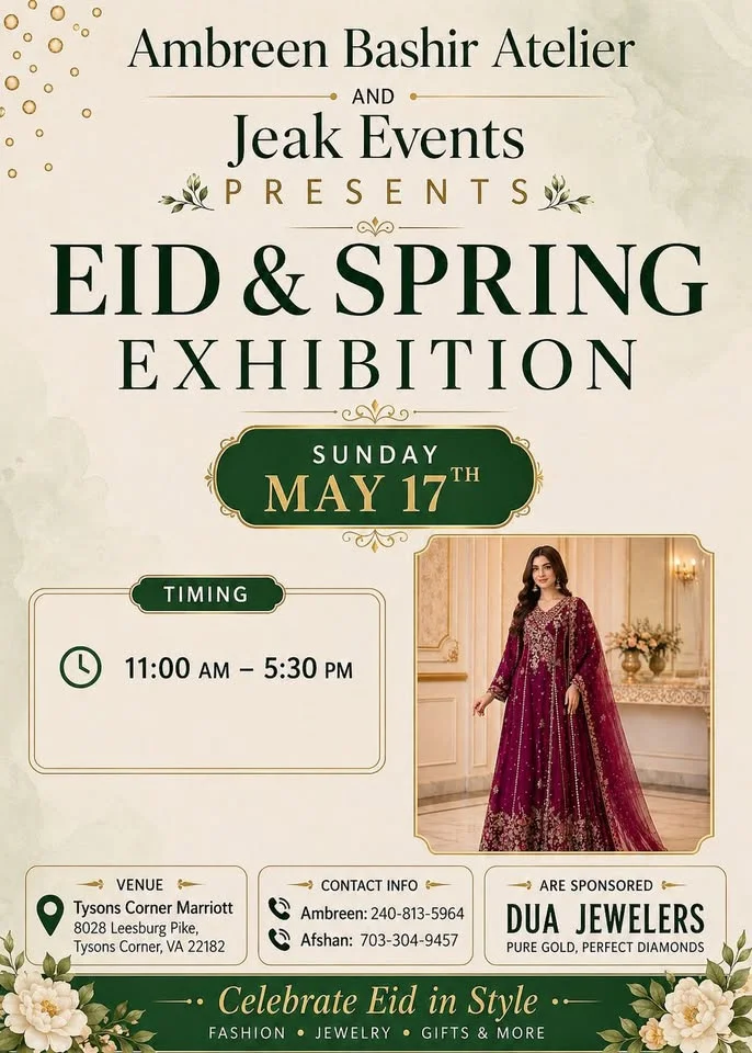 JEAK Events and Entertainment's Eid & Spring Exibtion